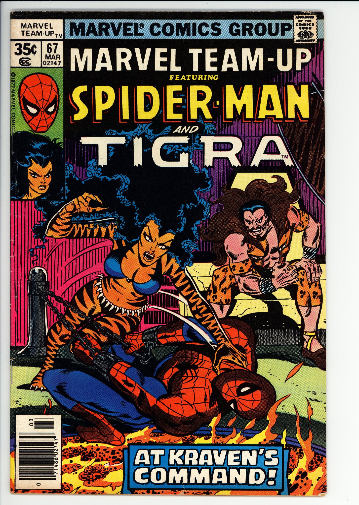 Marvel Team-Up #67 VG+ Marvel (1978) - Chris Claremont, John Byrne Art/Story