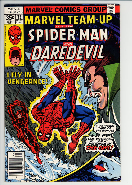 Marvel Team-Up #73 FN- Marvel (1978) - Gary Friedrich, Kerry Gammill Art/Story