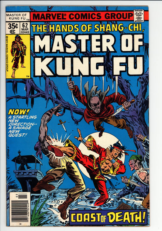 Master Of Kung Fu #62 VG+ Marvel (1978) - Jim Craig, Doug Moench Art/Story