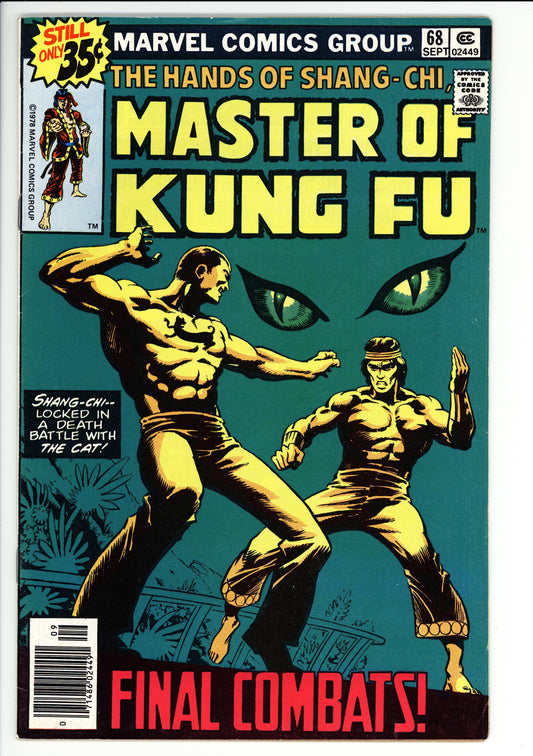Master Of Kung Fu #68 FN- Marvel (1978) - Mike Zeck, Doug Moench Art/Story
