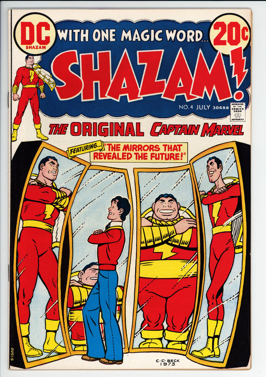 Shazam #4 FN DC (1973) - Denny O'Neil, C.C. Beck Art/Story