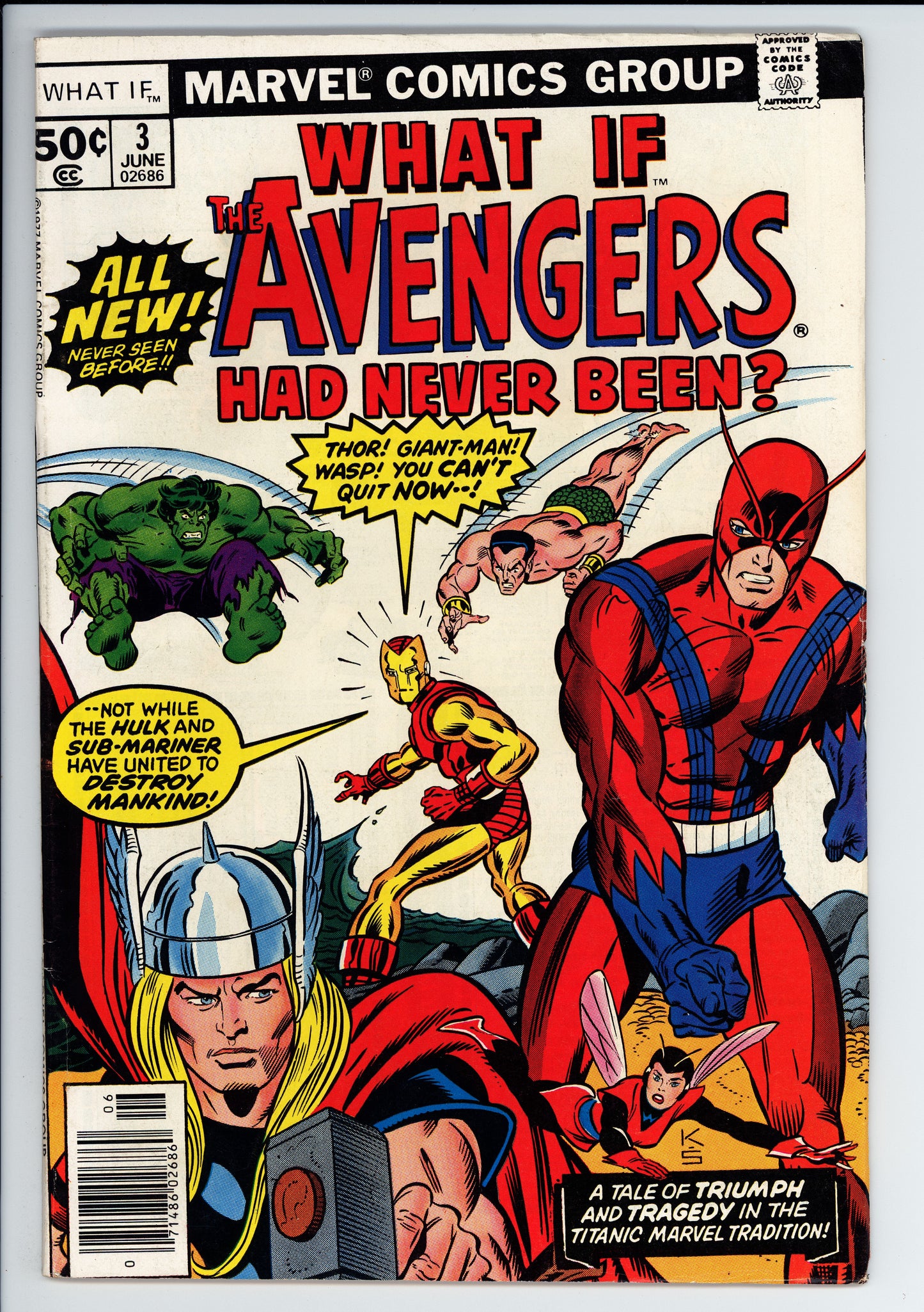 What If? #3 FN- Marvel (1977) -Jim Shooter, Gil Kane Art/Story