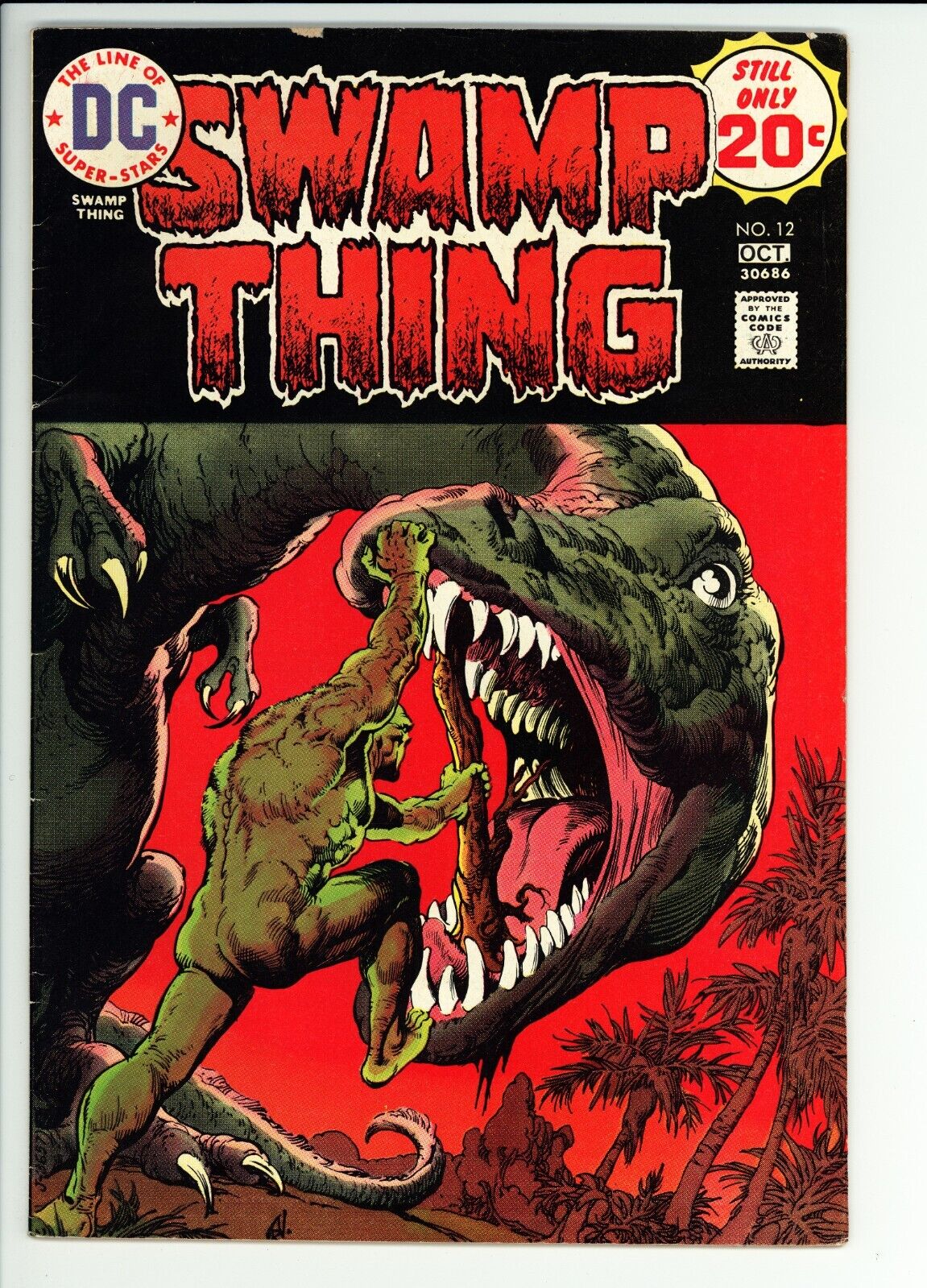 Swamp Thing #12 FN DC (1974)