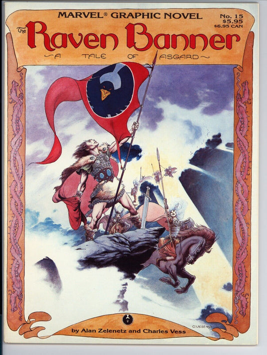 Marvel Graphic Novel #15 FN Marvel (1985) -1st Appearance Of Sygnet, A Valkyrie