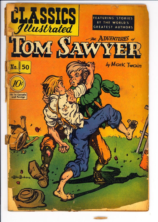 Classics Illustrated #50 PR/FR (1948) - Tom Sawyer - HRN51 1st Print