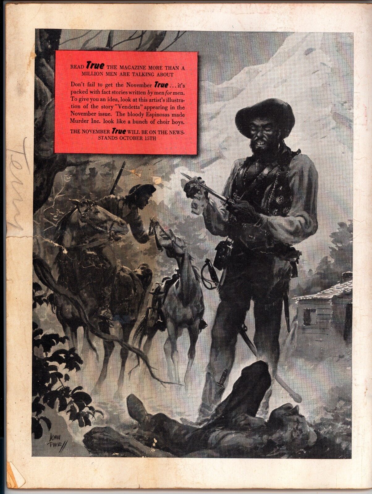 True Police Cases November (1947) GD- - Crime Pulp Magazine