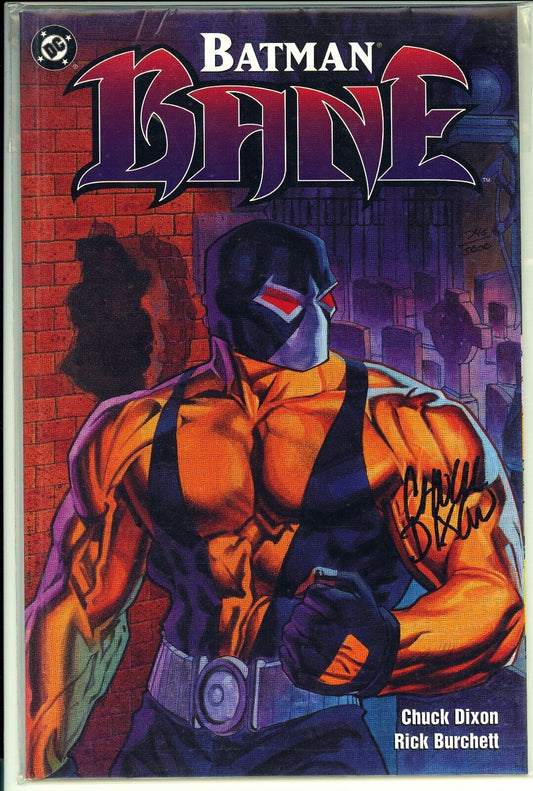 Batman Bane #1 VF/NM DC (1997) - One-Shot - Signed By Chuck Dixon W/COA