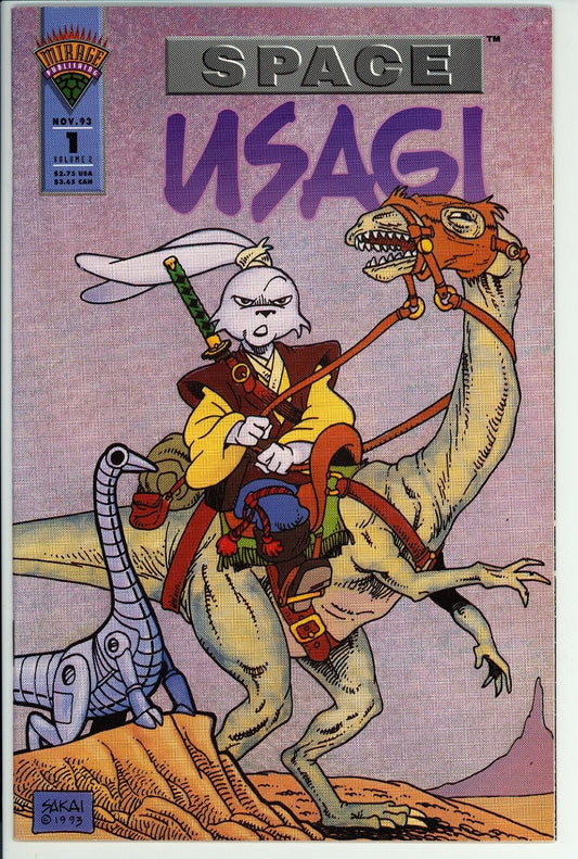 Space Usagi #1 VF Mirage (1993) - 2nd Series