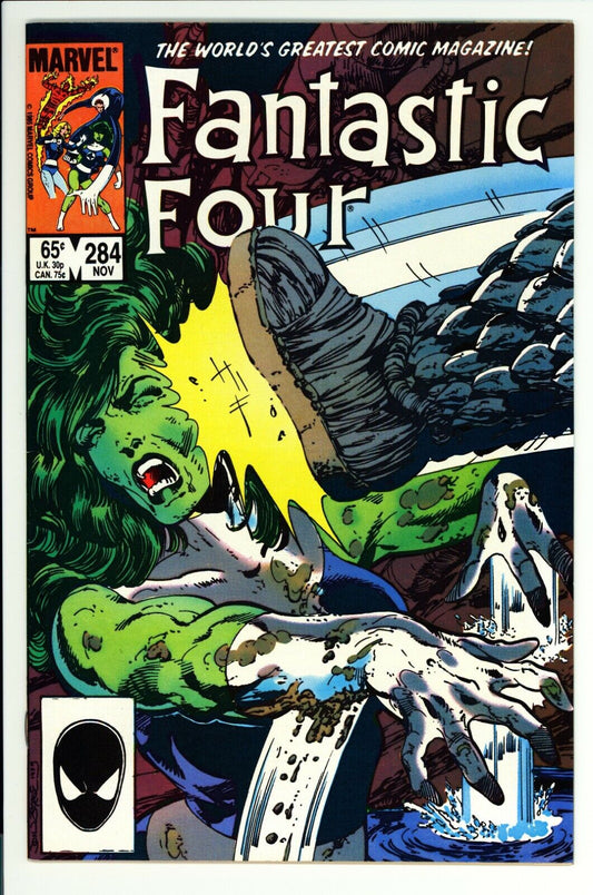 Fantastic Four #284 VF+ Marvel (1985) -Invisible Girl Becomes Invisible Woman